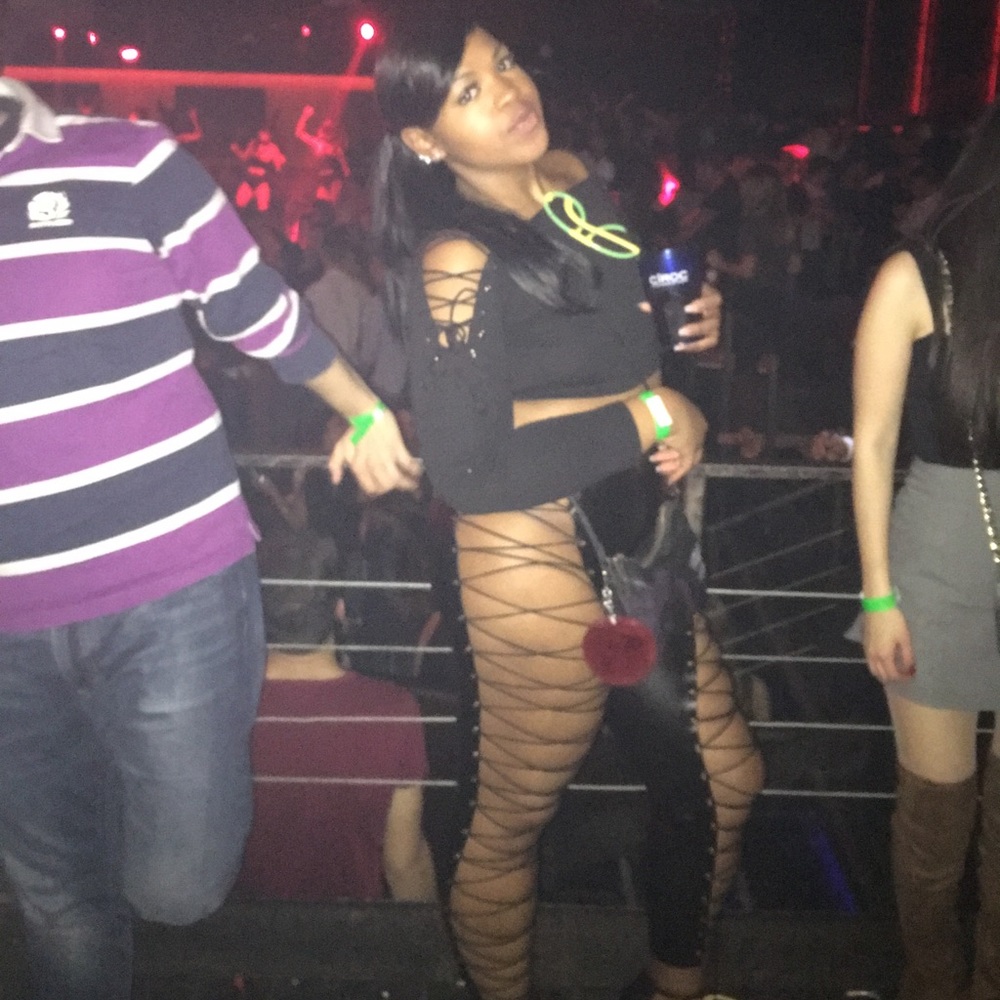 Lace up pants